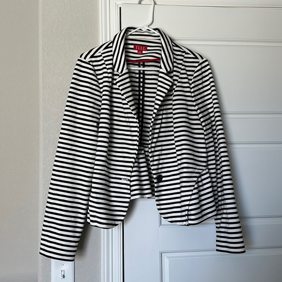 Eleon Striped Blazer - Butter